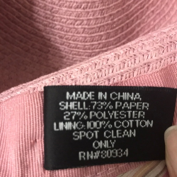 August Pink Floppy Hat with Bow - Picture 4 of 6